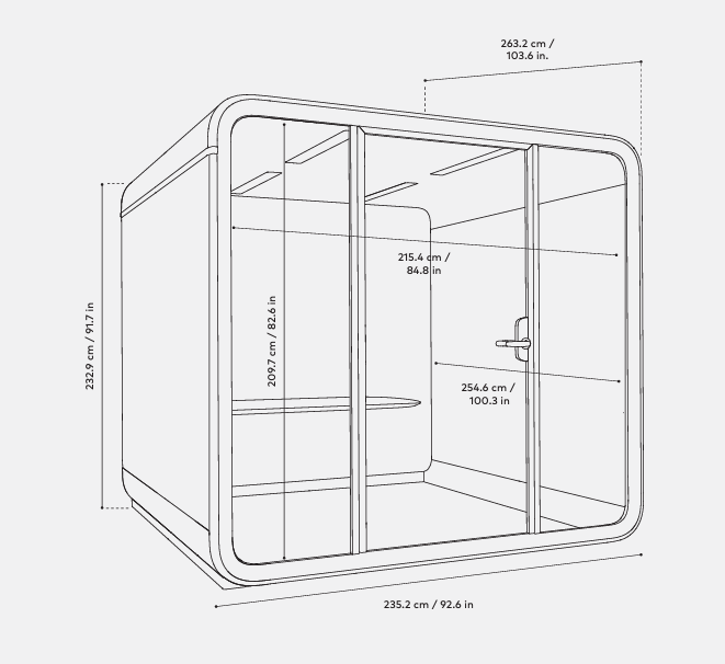 Smart Meeting Room Framery Six | Die Lösung für produktive Teamarbeit