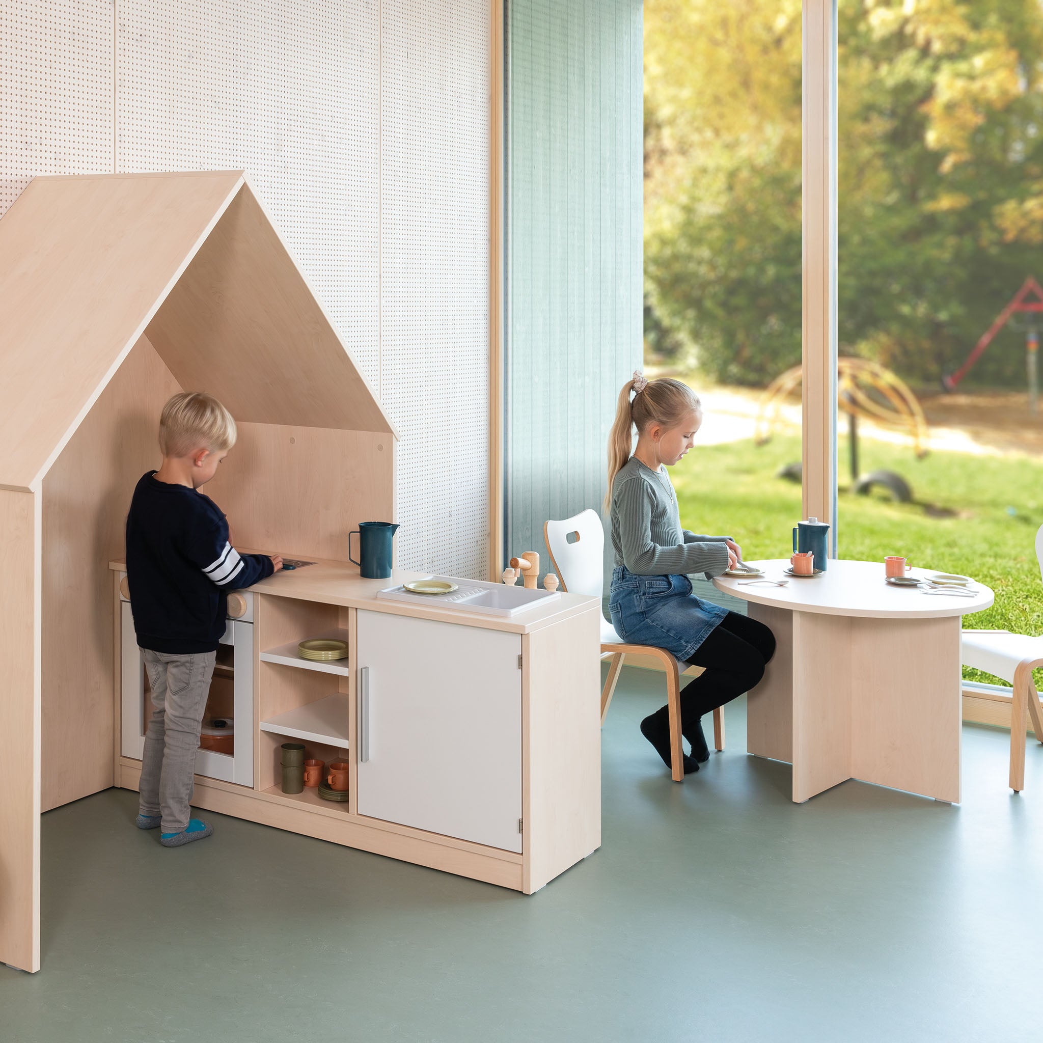 Kinderküche Kita realistisch