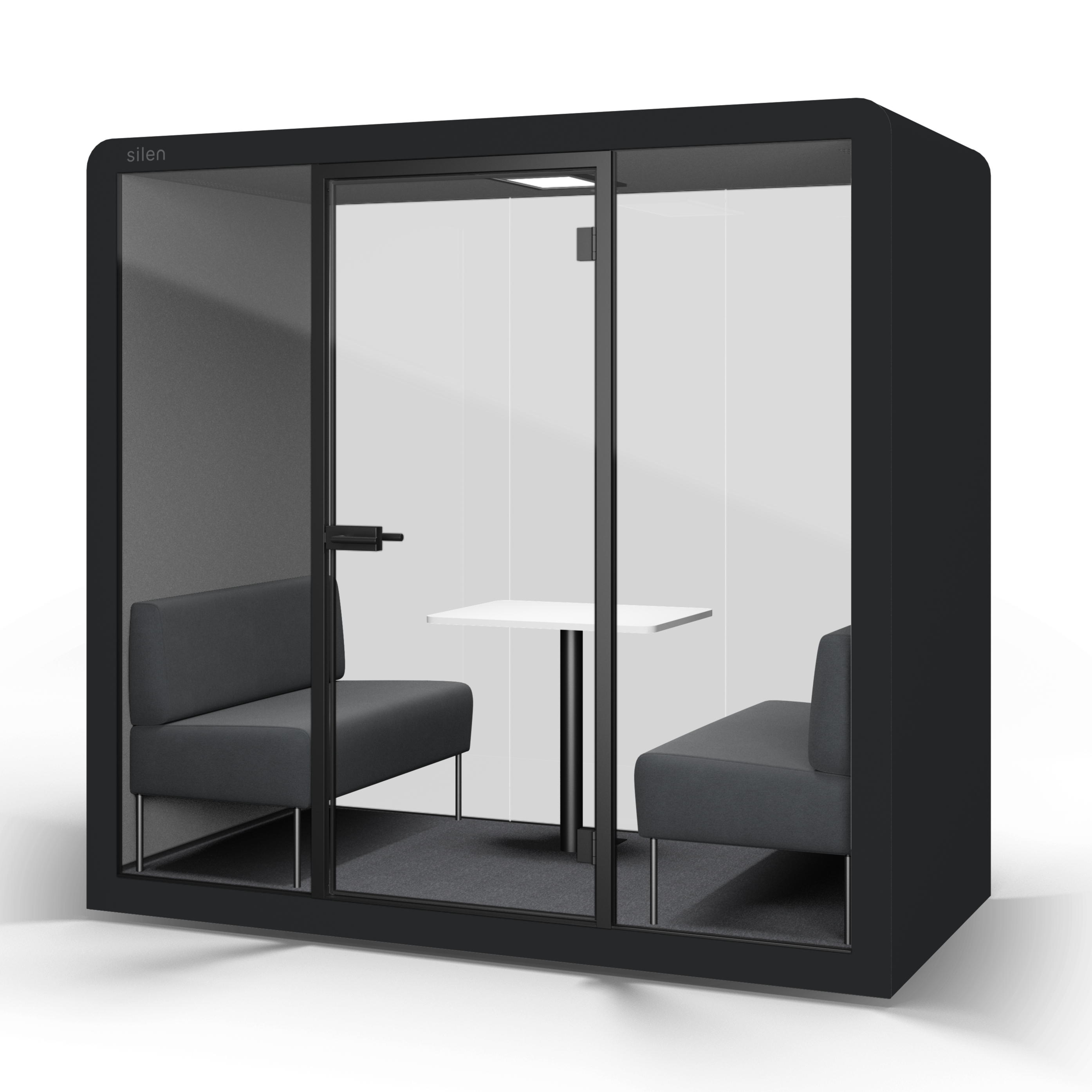 Office box with GS certificate & 30.4 dB sound reduction (ISO standard) | Silen Space 2
