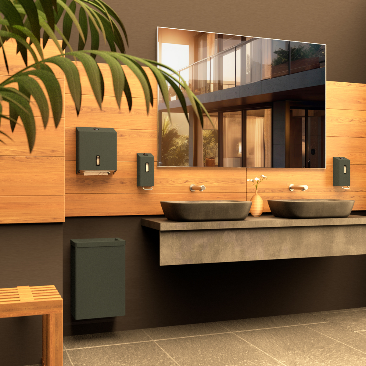 Porte-toilette - Solution pratique et robuste pour les institutions publiques