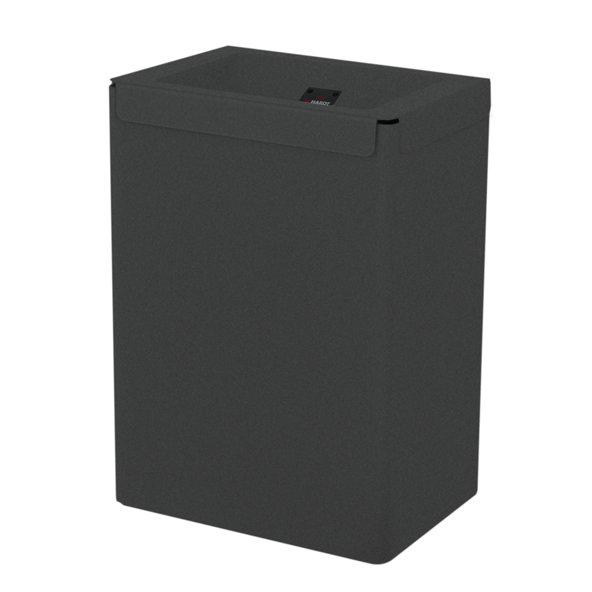Chromstahl-WC-Abfalleimer mit modernem Look, perfekt für minimalistische Badezimmer.