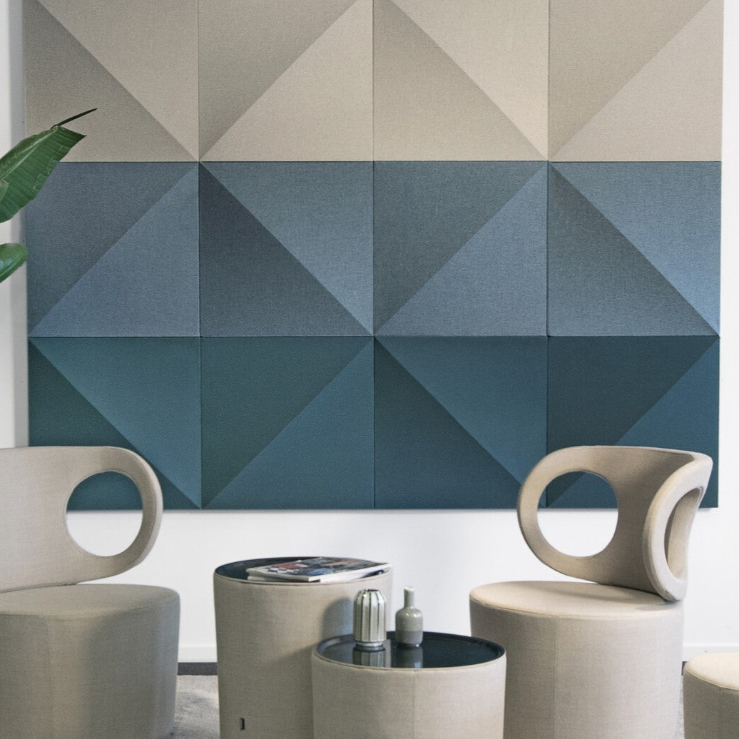 Akustik Wandpaneel mit Ecophon Füllung 60x60x5 cm – Top Akustiklösung mit Absorptionsklasse A