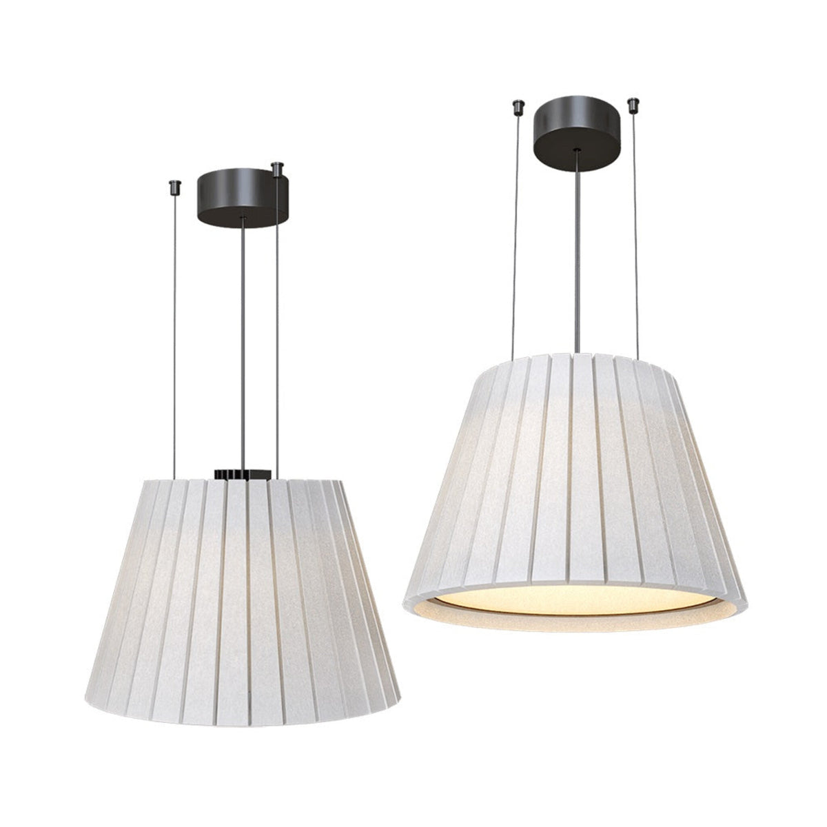 Akustik Lampe CONE – Top Akustiklösung mit Absorptionsklasse A | Schweizer Design
