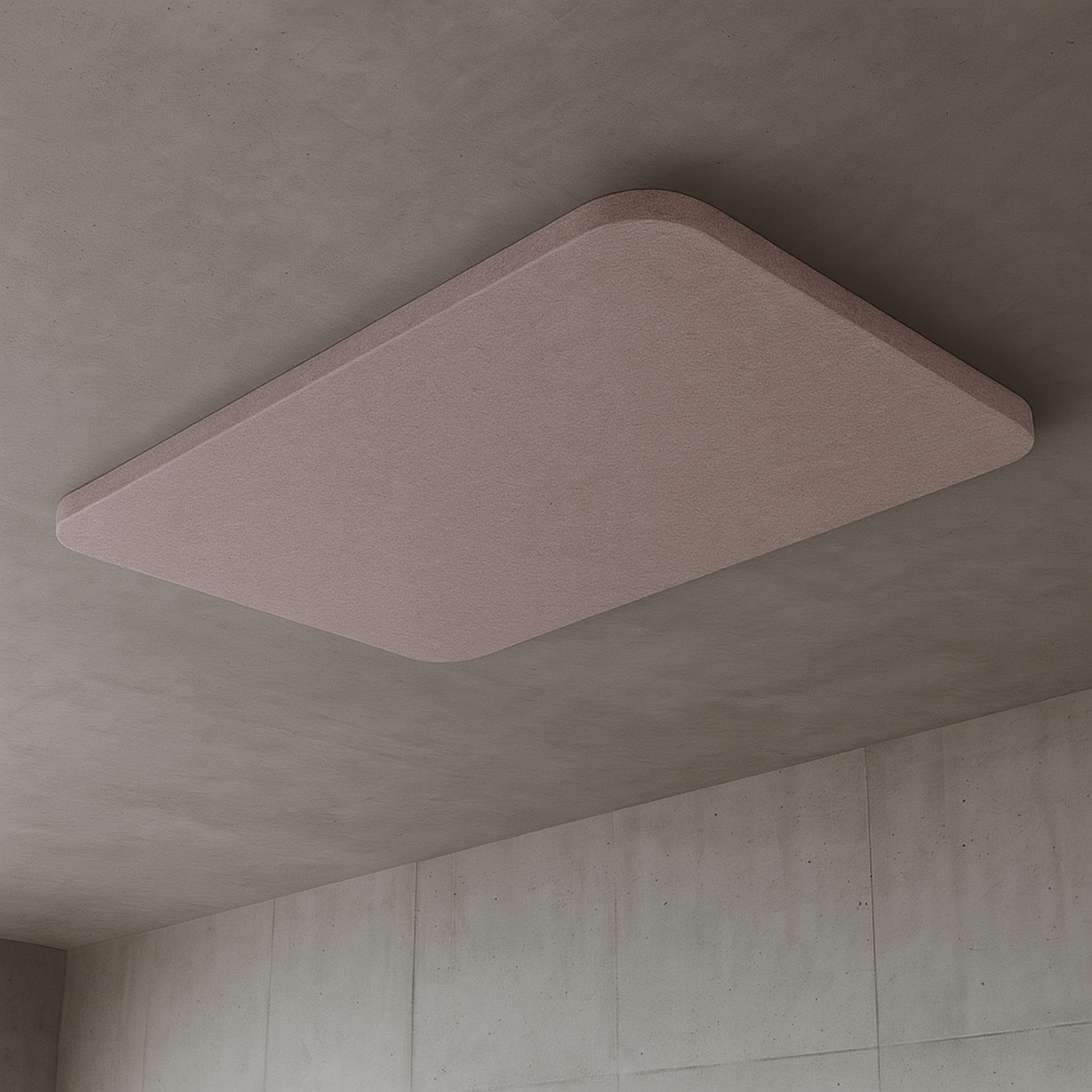 Akustikdecke Decke RECTANGLE – Top Akustiklösung mit Absorptionsklasse A | Schweizer Design