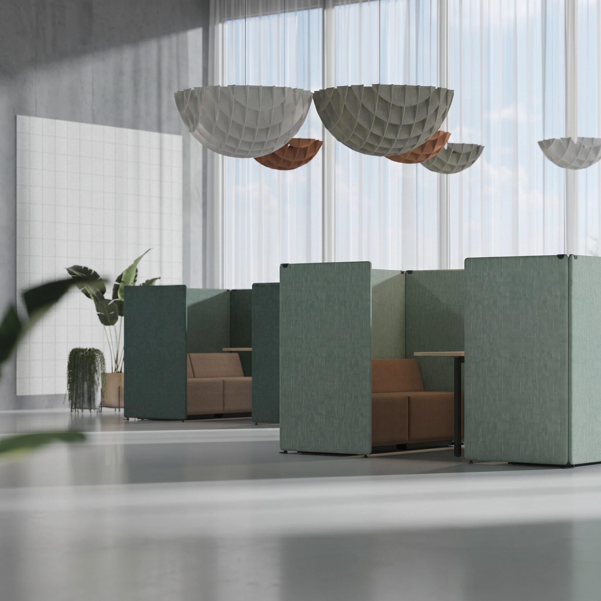 Focus sur les lieux de travail acoustiques et flexiblement extensibles | Mon espace