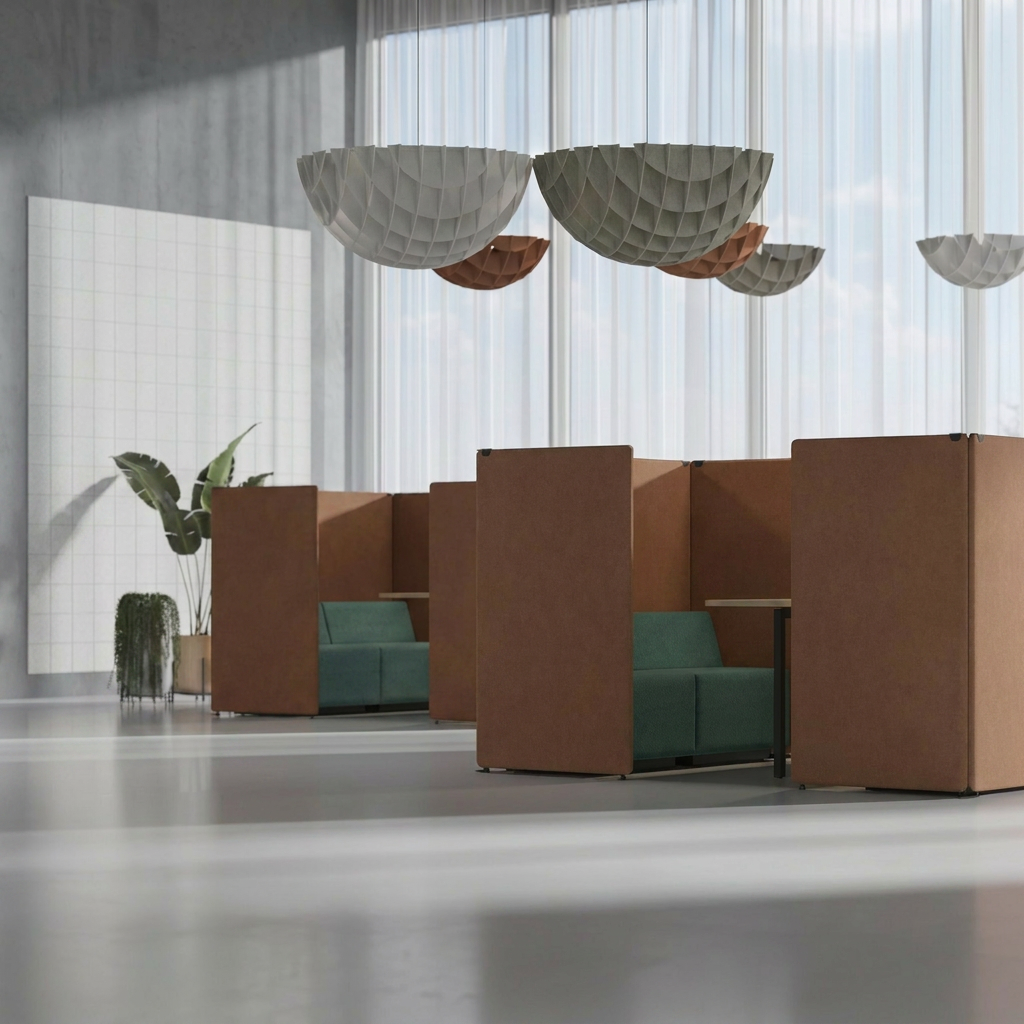 Focus sur les lieux de travail acoustiques et flexiblement extensibles | Mon espace