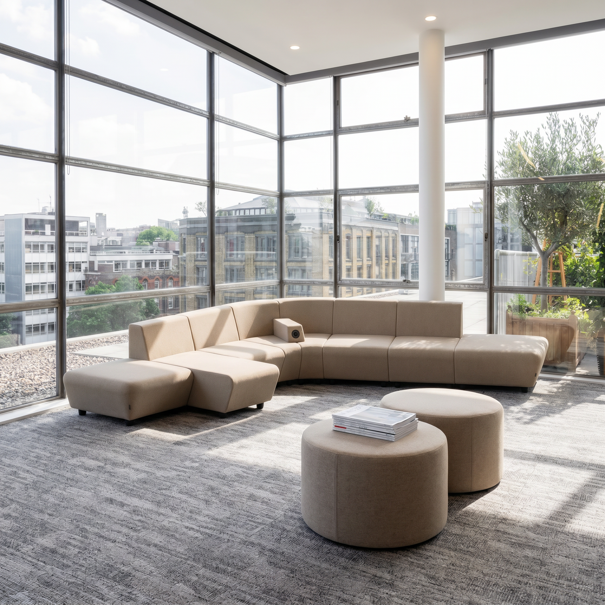 Groupes de sièges à l'intérieur - flexible et polyvalent