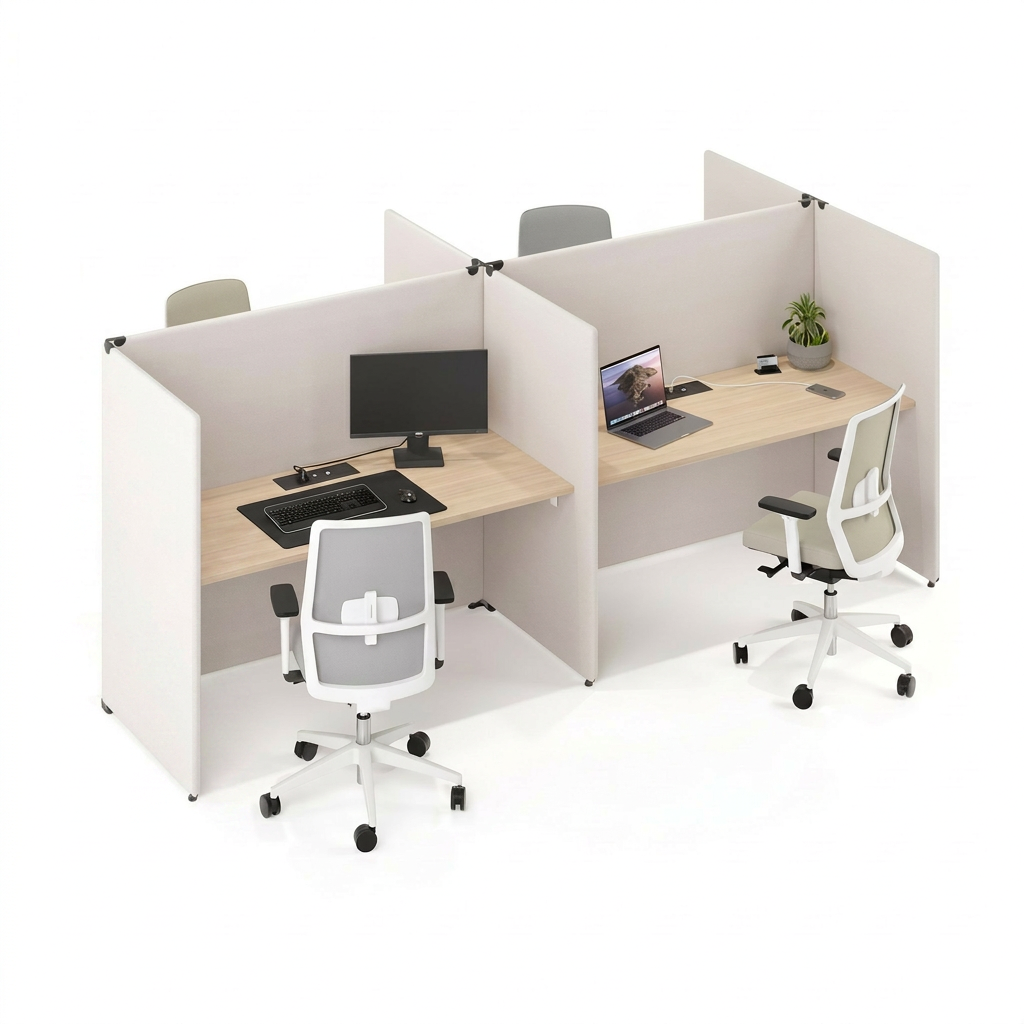 Focus workstations double-sided U-shape | MY SPACE