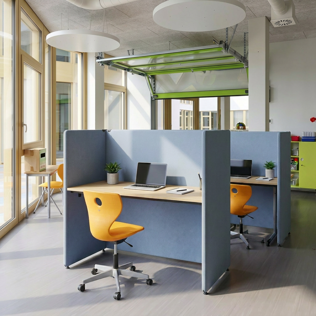 Fokusarbeitsplätze akustikwirksam und flexibel erweiterbar | MY SPACE
