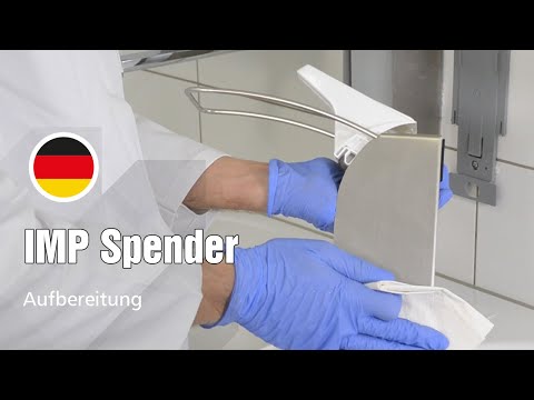 Ingo-Man Desinfektionsspender für Wandmontage, perfekt für professionelle Hygienelösungen.