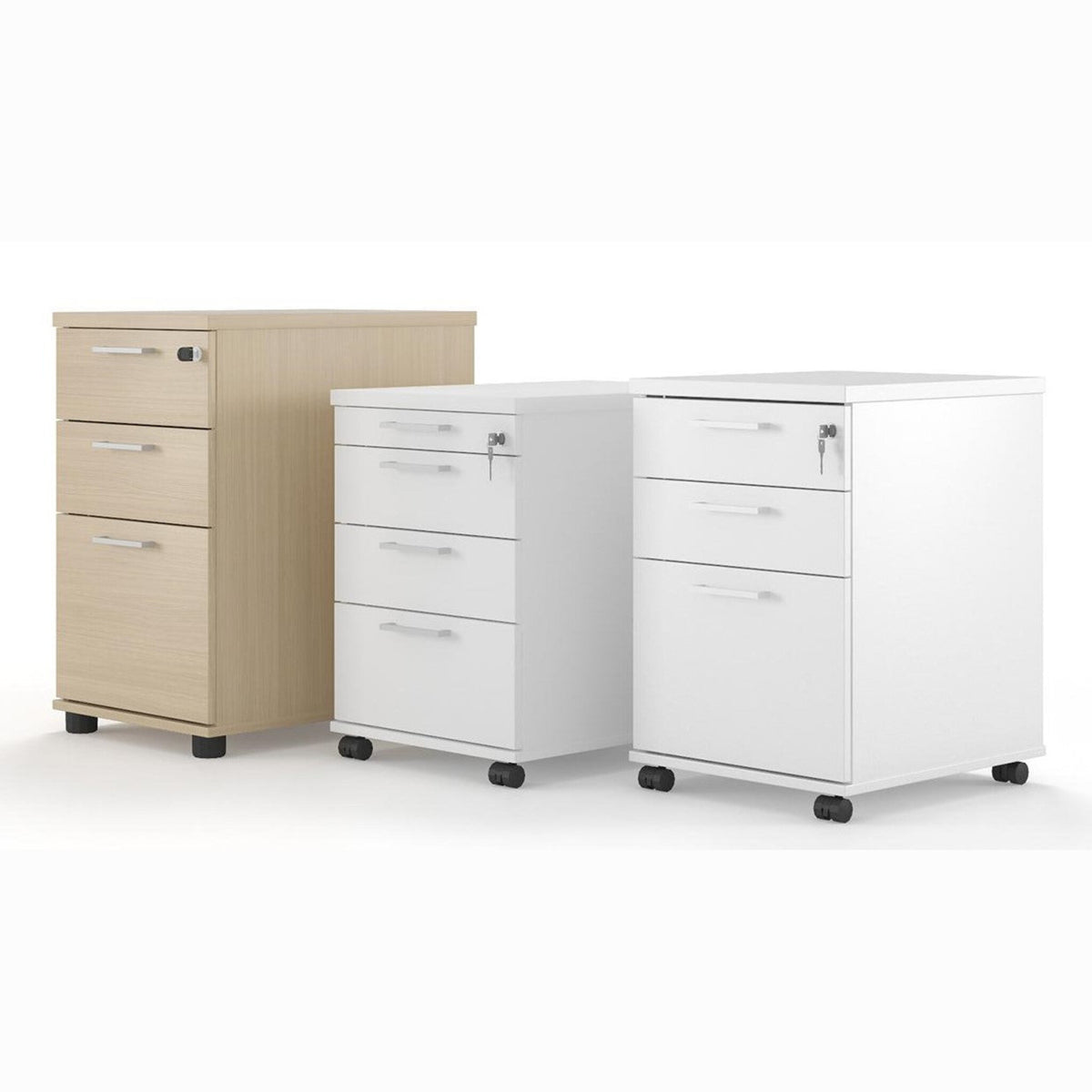 Rollcontainer Korpus Büro abschliessbar ǀ OPTIMA