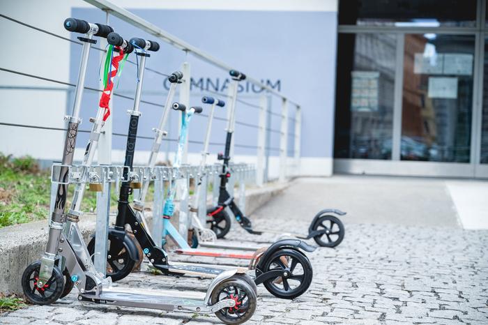 Top de support de kickboard / scooter