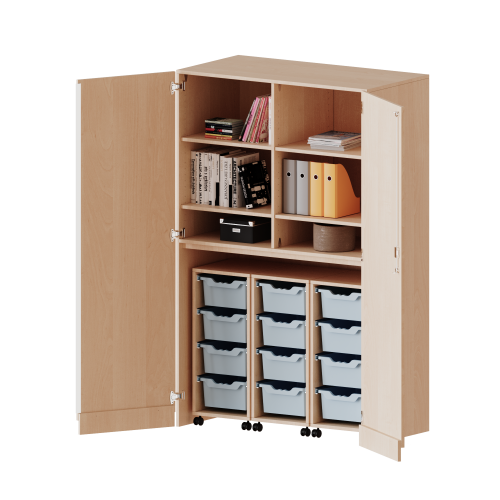 Armoire de garage Kibemo pour un espace de rangement flexible