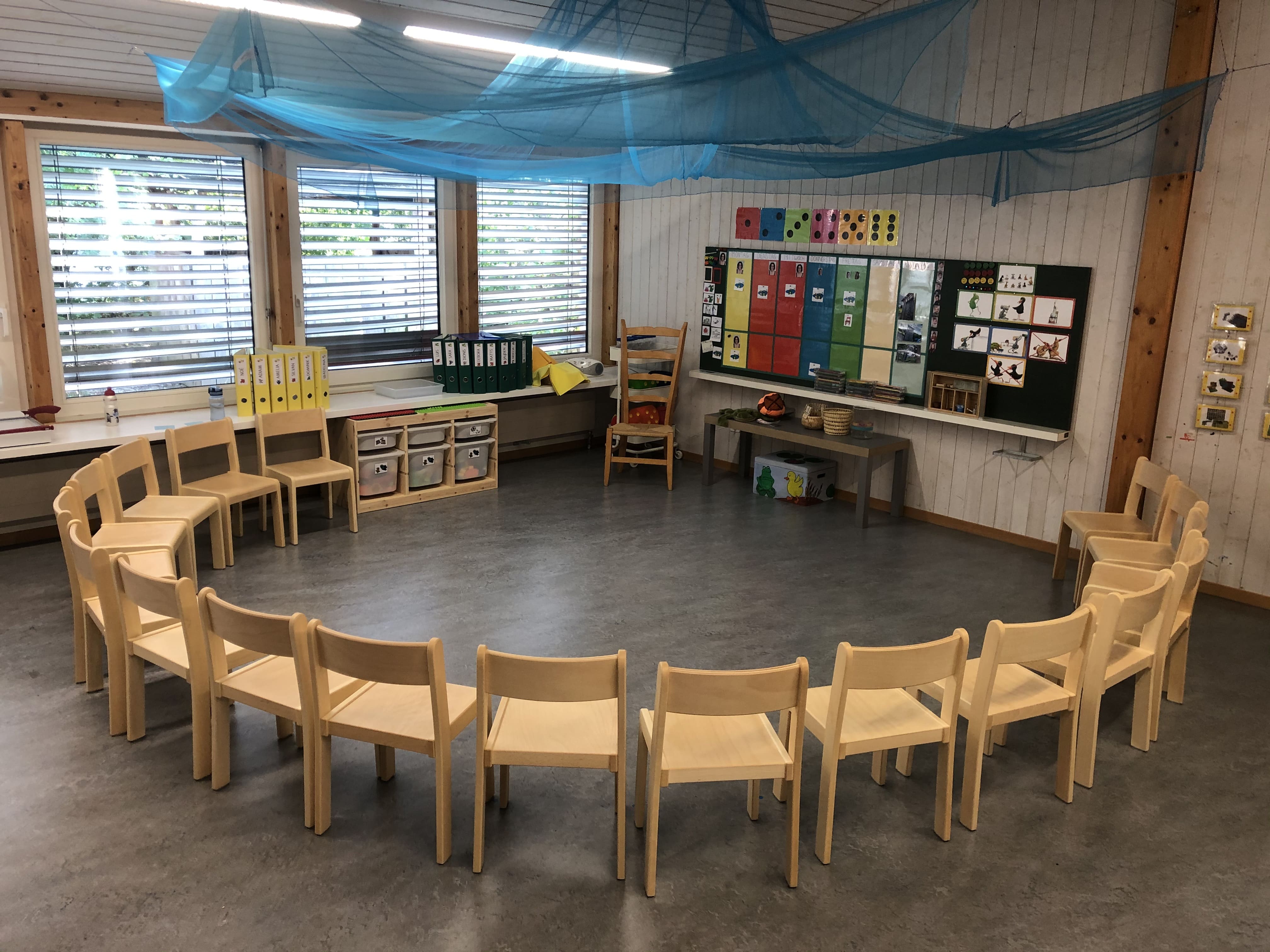 Kindergartenstühle für Sitzkreis
