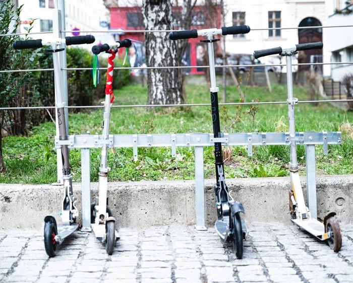 Top de support de kickboard / scooter