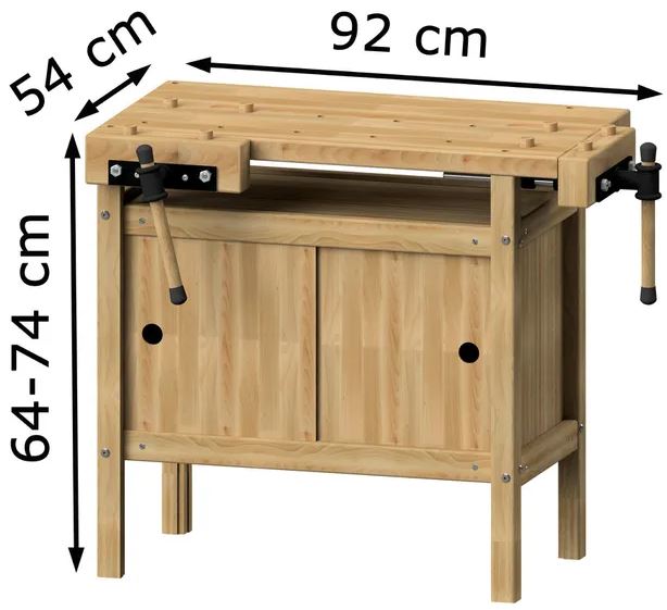 Établi pour enfants en bois / établi pour enfants (en pleine croissance) pour la maison
