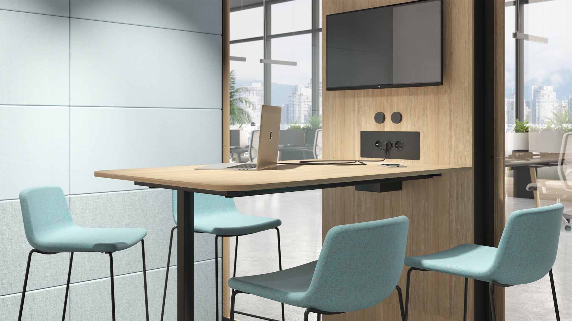 Meetingbox für 4 Personen / Silent Room L | Kibemo